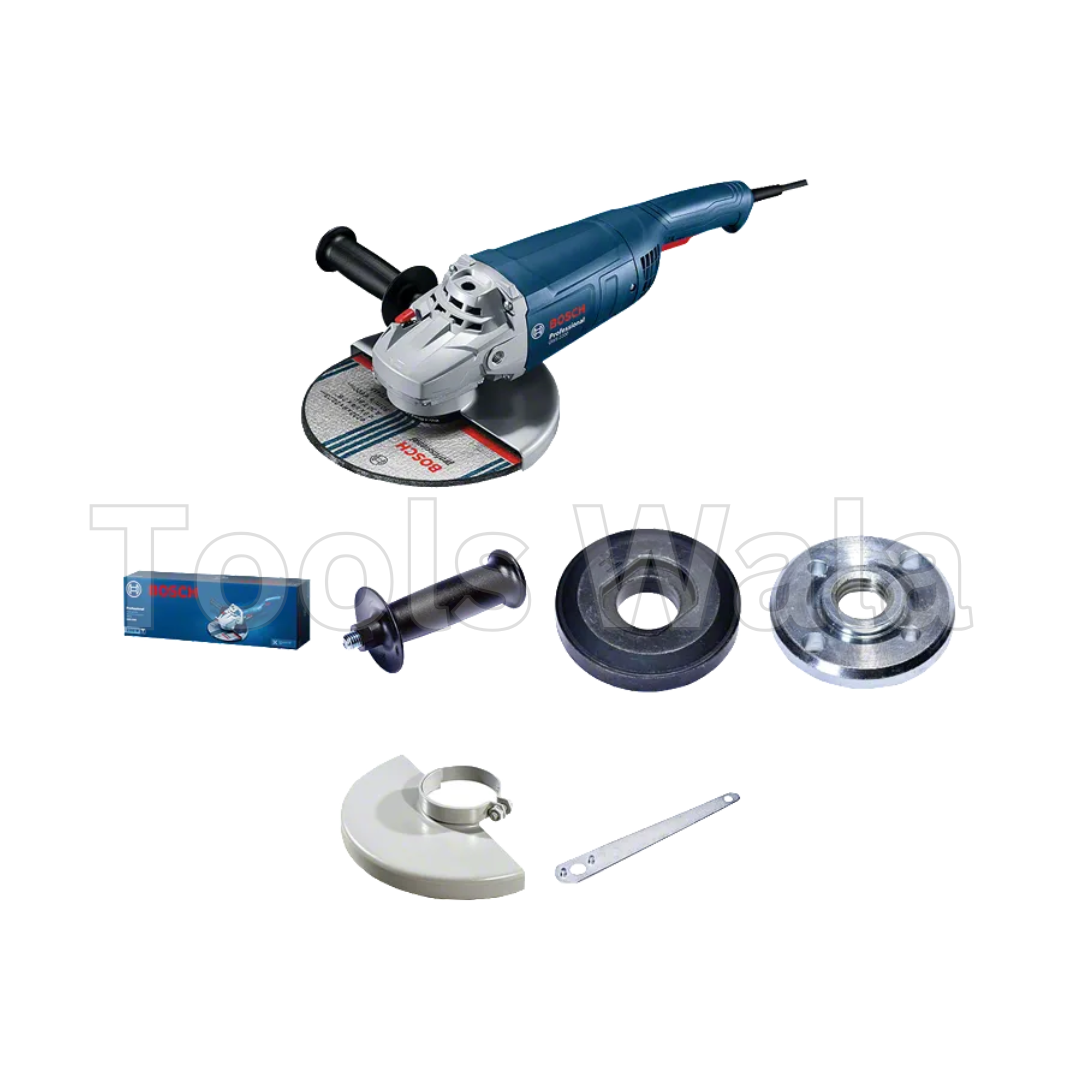 7" GWS 2200-180 Angle Grinder 2200W Bosch Brand