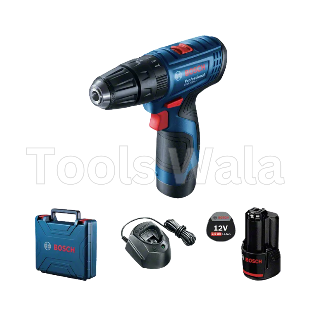 GSB 120-LI 12V Impact Cordless Drill Machine Bosch Brand